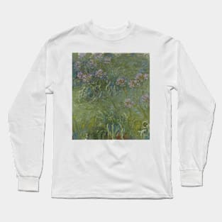 Agapanthus by Claude Monet Long Sleeve T-Shirt